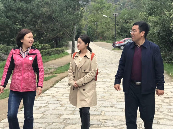 Qinling Zhongnanshan Received Wudalianchi Global Geopark to Communicate Activity