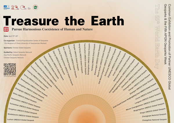 Cherish the Earth and Promote the Harmonious Coexistence Between Human And Nature --- The 55th World Earth Day and 5th Asia Pacific Geopark Week Activities Were Held